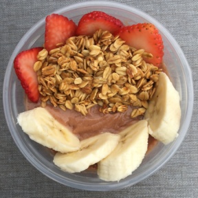 Gluten-free granola bowl from Rock n' Juice